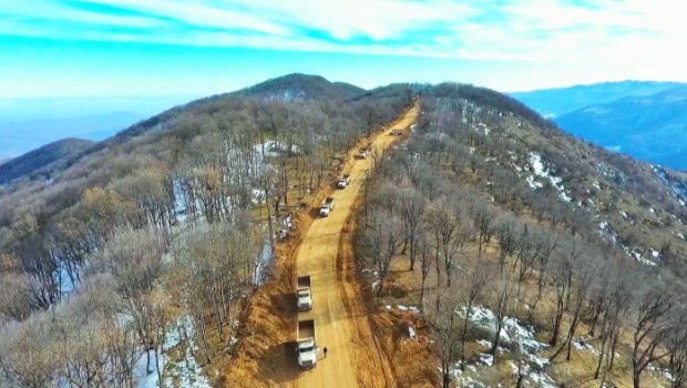 Şuşaya xidməti yol istifadəyə verildi - FOTO