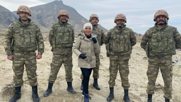 Şuşa döyüşçüləri Tünzalə Ağayevanın yeni klipinə çəkildi - FOTO-VİDEO