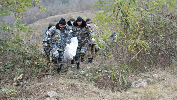 Cəbrayılda erməni hərbçisinin meyitinin qalıqları tapıldı