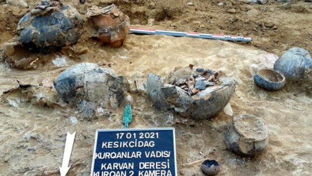 “Keşikçidağ” qoruğunda tarixi abidələr aşkarlandı