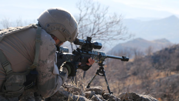 Türk əsgərindən terrorçulara daha bir zərbə