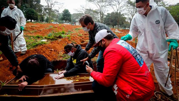 Braziliyada koronavirusdan daha 1 240 nəfər öldü