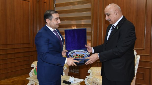 Azərbaycanla Tacikistan arasında əməkdaşlıq məsələləri müzakirə olundu - FOTO