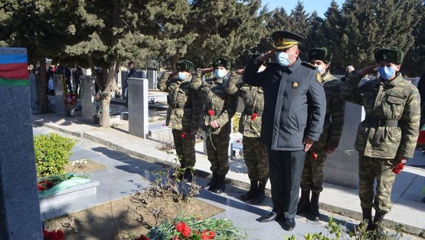Milli Qəhrəman Mübariz İbrahimovun xatirəsi yad edilib - FOTO