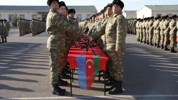 Azərbaycan Ordusunda andiçmə mərasimləri keçirilib - FOTO