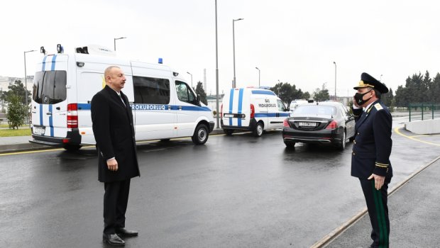 Prezident Baş Prokurorluğun yeni binasının açılışında - YENİLƏNİB - VİDEO