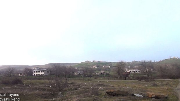 Füzulinin Govşatlı kəndinin görüntüləri