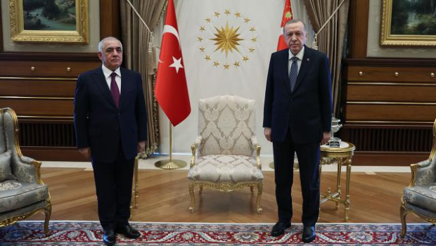 Ərdoğan Əli Əsədovu qəbul etdi