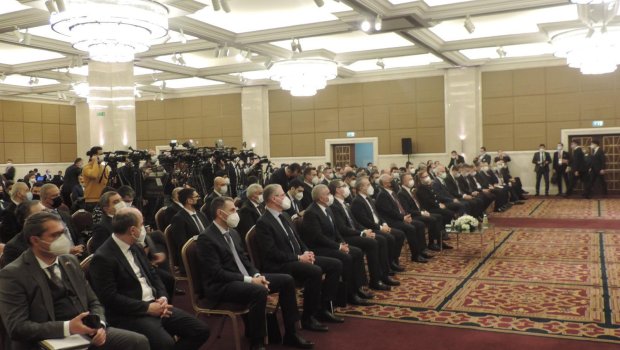 Ankarada Türkiyə-Azərbaycan biznes forumu keçirilib - FOTO