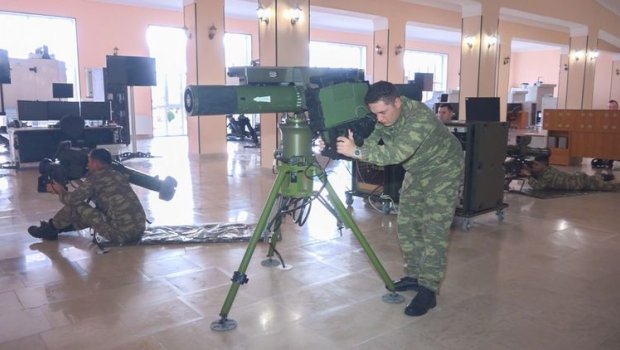 Əlahiddə Ümumqoşun Orduda ixtisas hazırlığı məşğələləri keçirilir - FOTO