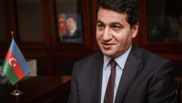 Hikmət Hacıyev Ukrayna XİN rəhbərinin müavini ilə görüşdü - FOTO