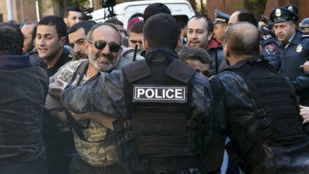 Ermənistanın 30 polis rəisi Paşinyana qarşı birləşdi - Birgə bəyanat imzalandı - FOTO