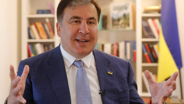 Gürcüstanda Saakaşvilinin ofisinə hücum edildi - VİDEO