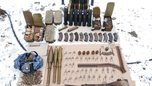 Düşmənin Şuşada atıb qaçdığı silah-sursat