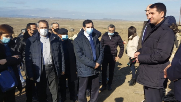 Xarici diplomatlar və hərbi attaşelər “Güləbird” SES-də - FOTO