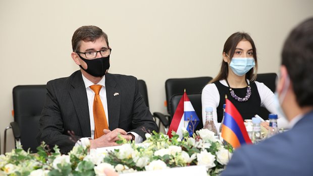 Niderland səfirindən Ermənistana daha bir DƏSTƏK