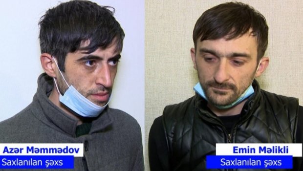 “Sahil” bağındakı fəvvarə kabellərini oğurlayanlar saxlanıldı - VİDEO