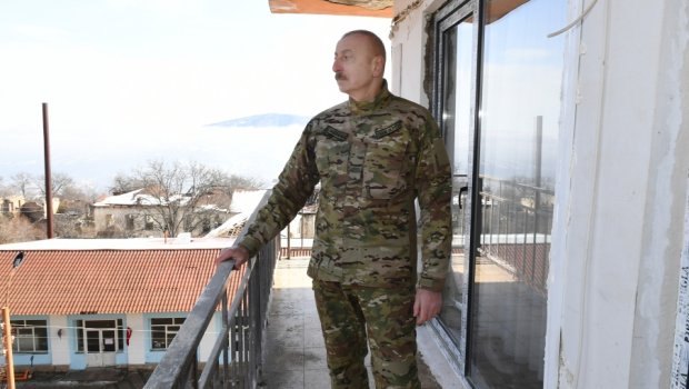 Azərbaycan Prezidenti: “Şuşa dünyanın ən gözəl şəhərlərindən birinə çevriləcək”