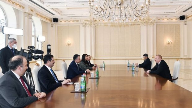 İlham Əliyev türkiyəli naziri qəbul etdi - YENİLƏNİB