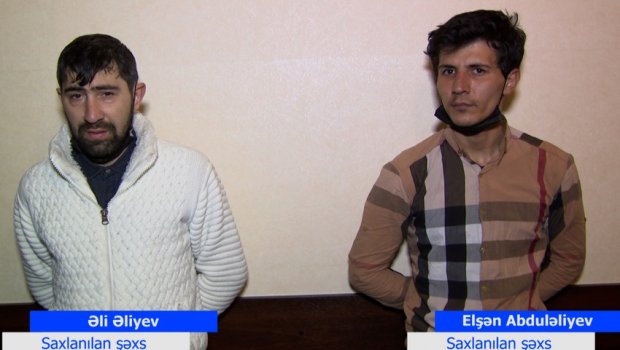 Bakıda qəbiristanlıqdan gül oğurlayanlar tutuldu - VİDEO