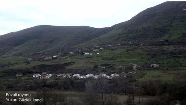 Füzuli rayonunun Yuxarı Güzlək kəndi - VİDEO