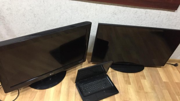 Oğurluq edən şəxslər saxlanıldı - FOTOLAR