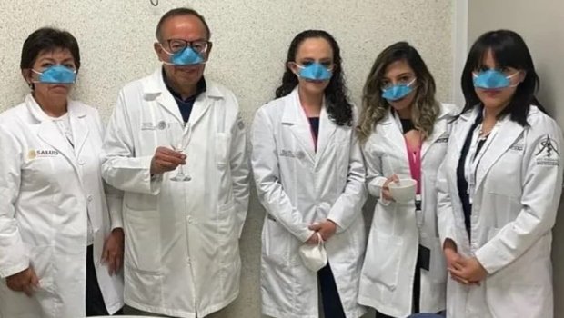 Alimlər koronavirusu məhv edən yeni maska hazırladı - Rahat yeyə biləcəksiniz - FOTOLAR 