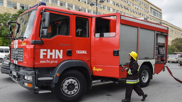 Bakıda yanğın olub – SON DƏQİQƏ