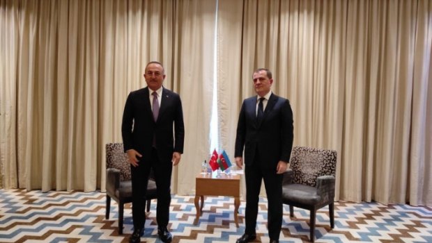 Bayramov və Çavuşoğlu Tacikistanda görüşdü