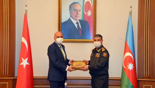 Zakir Həsənov Türkiyə nümayəndə heyəti ilə görüşdü - FOTO