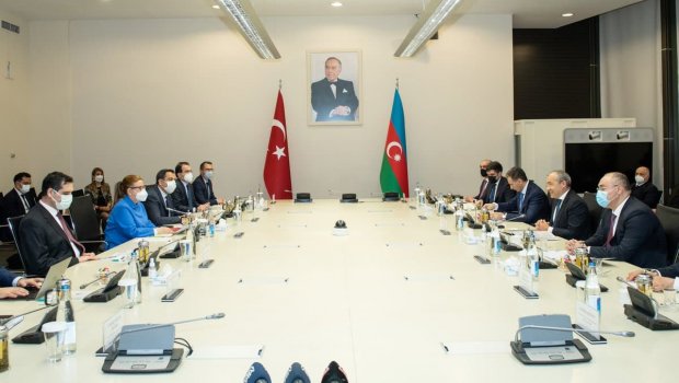 Azərbaycan-Türkiyə iqtisadi əlaqələri müzakirə edilir - FOTO