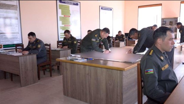 Naxçıvan Qarnizonu Qoşunlarında təlim keçirildi - VİDEO