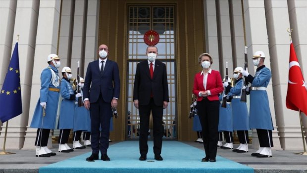 Avropa İttifaqının rəhbərləri Türkiyəyə gəliblər – Ərdoğan onlara hansı mesaj verib?