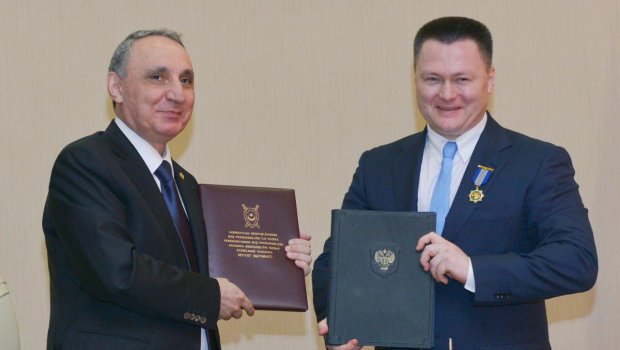 Azərbaycan və Rusiya Baş Prokurorları arasında mühüm sənəd imzalandı - FOTOLAR