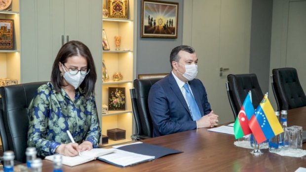 Venesuela ilə əməkdaşlıq imkanları müzakirə edildi - FOTO