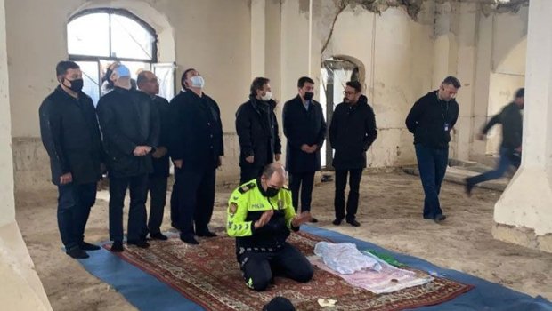 Türk Şurasının üzvləri Cümə məscidində - YENİLƏNİB - FOTO/VİDEO