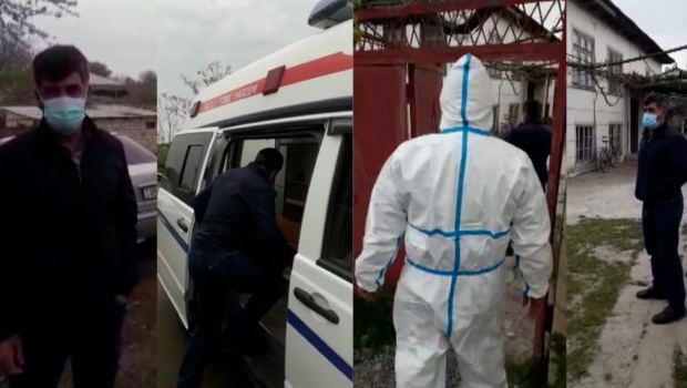Salyanda qayınatasının yasına gedən koronavirus xəstəsi saxlanıldı