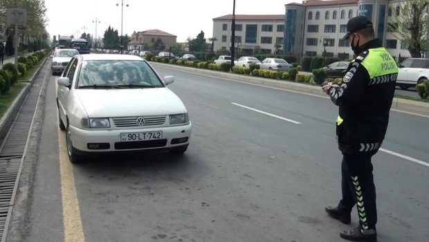 Polis reyd keçirdi - sürücülər cərimələndi - FOTO
