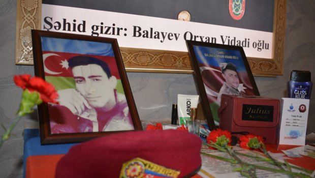 Düşmən tankını qənimət götürən şəhid Orxan Balayevi tanıyaq - FOTOLAR