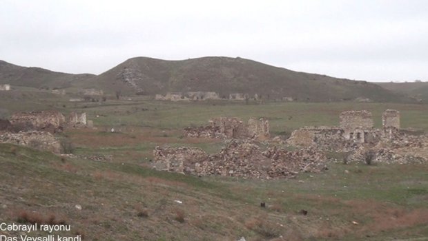 Cəbrayılın Daş Veysəlli kəndinin görüntüləri - VİDEO