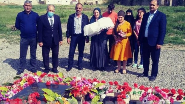 Vətən müharibəsi şəhidinin övladı dünyaya gəldi - FOTO