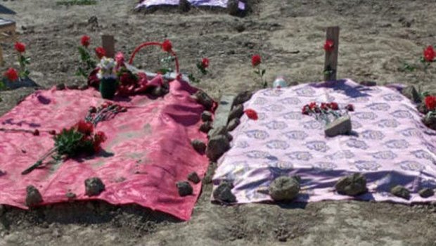 Kürün udduğu nişanlı qız, lilə batmış dörd yaşlı Hüseyn - FOTO