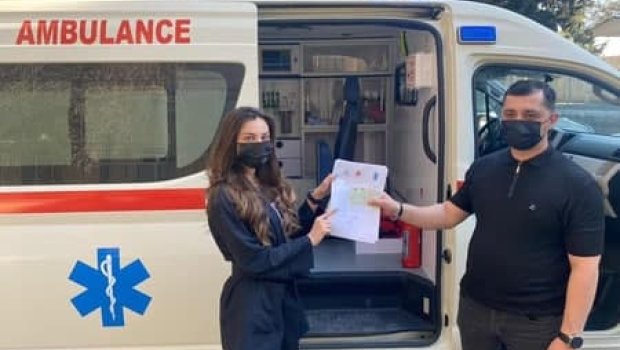 BMT Səhiyyə Nazirliyinə maşın hədiyyə etdi - FOTO