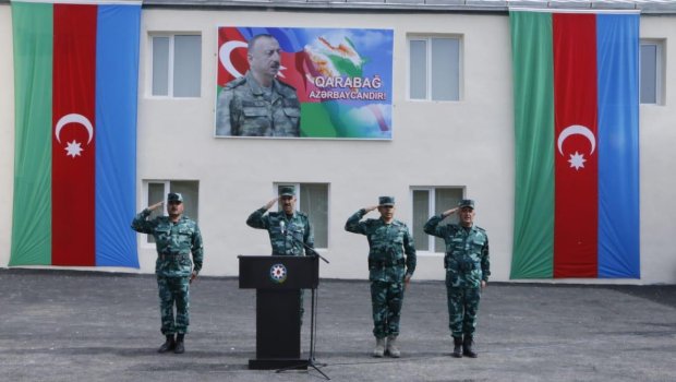 Zəngilanda yeni hərbi hissə yaradıldı - FOTO