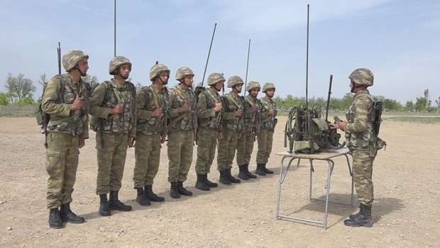 Naxçıvan Qarnizonu Qoşunlarında taktiki-xüsusi məşğələ keçirildi - VİDEO