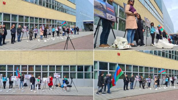 Minalanmış ərazilərimizin xəritəsini istəyirik! - Avropada aksiya