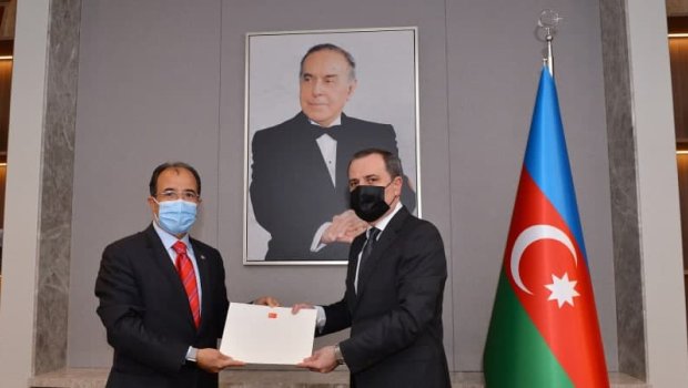 Ceyhun Bayramov Türkiyənin yeni səfirini qəbul etdi - FOTO