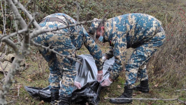 Sülhməramlılara görə erməni meyitlərinin axtarışı dayandırıldı - SON DƏQİQƏ