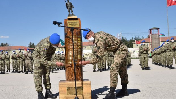 Hərbçilərimiz Türkiyədə hərbi təlimi başa vurdu - FOTOLAR
