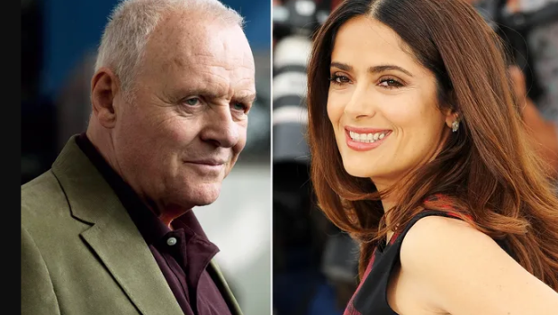 Entoni Hopkinsdən rəqs və Salma Hayeklə qucaqlaşma – VİDEO